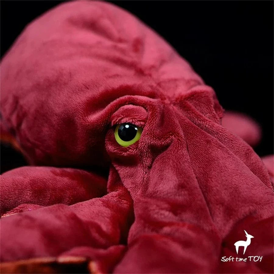 Peluche Pieuvre Rouge
