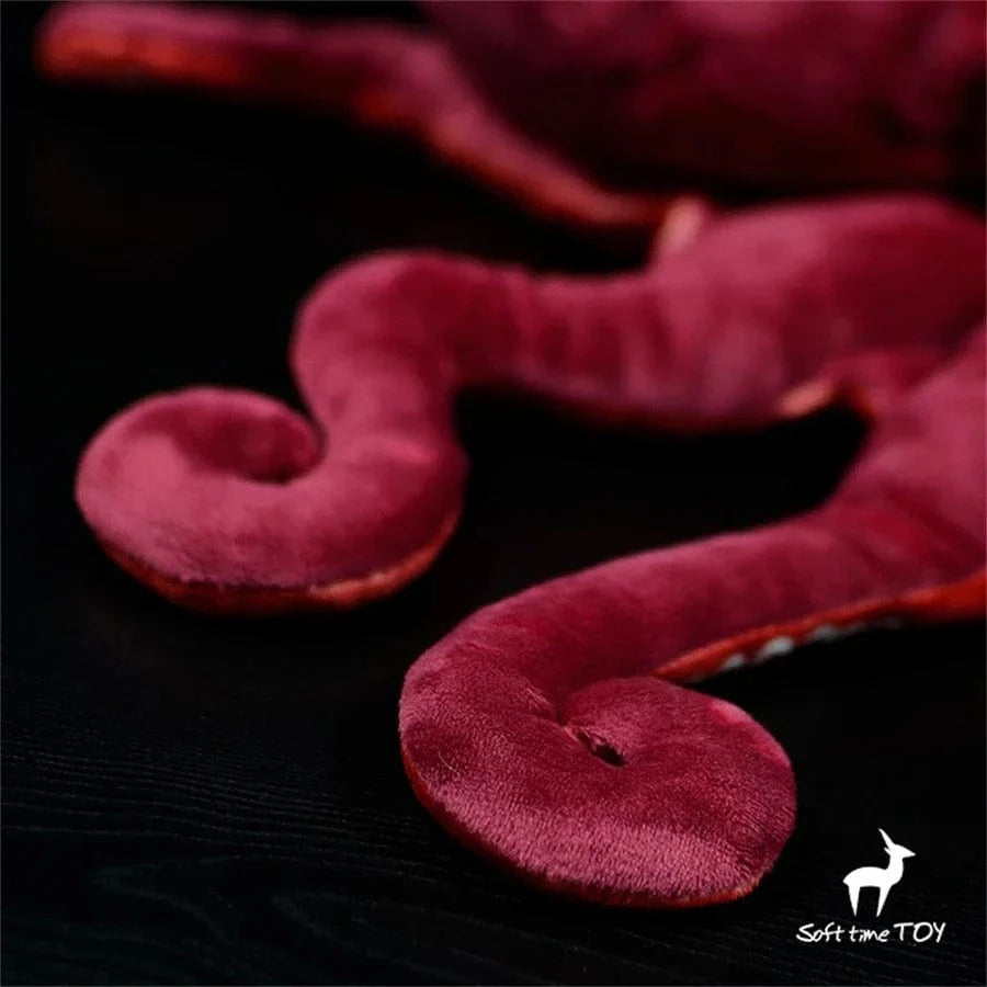 Peluche Pieuvre Rouge