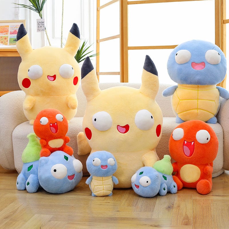 Peluche pikachu rigolote éclair joyeux