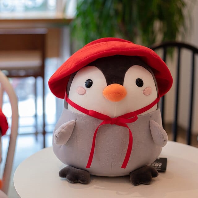 Peluche Pingouin Chapeau - Frisquet™ 30 cm