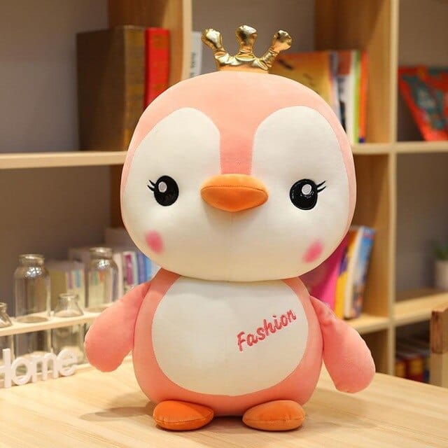 Peluche Pingouin Rose - Polaire™