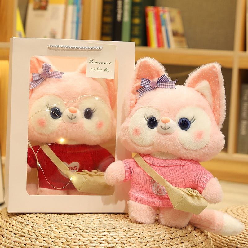 Peluche Renard Boite - Rouquine Maline™
