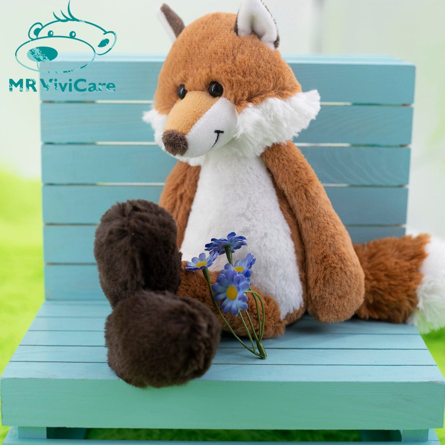 Peluche Renard Réaliste - Renardine™