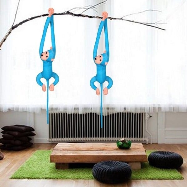Peluche Singe Suspendu - Babou Tendre™