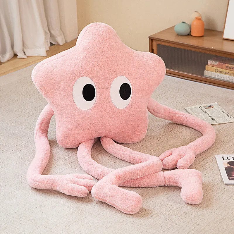 Peluche squishmallow étoile géante resplendissante Rose / 120cm