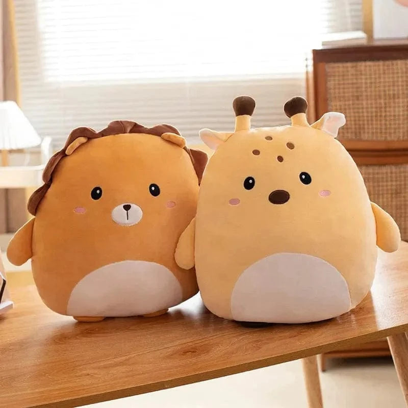 Peluche squishmallow lion orange petit et mignon