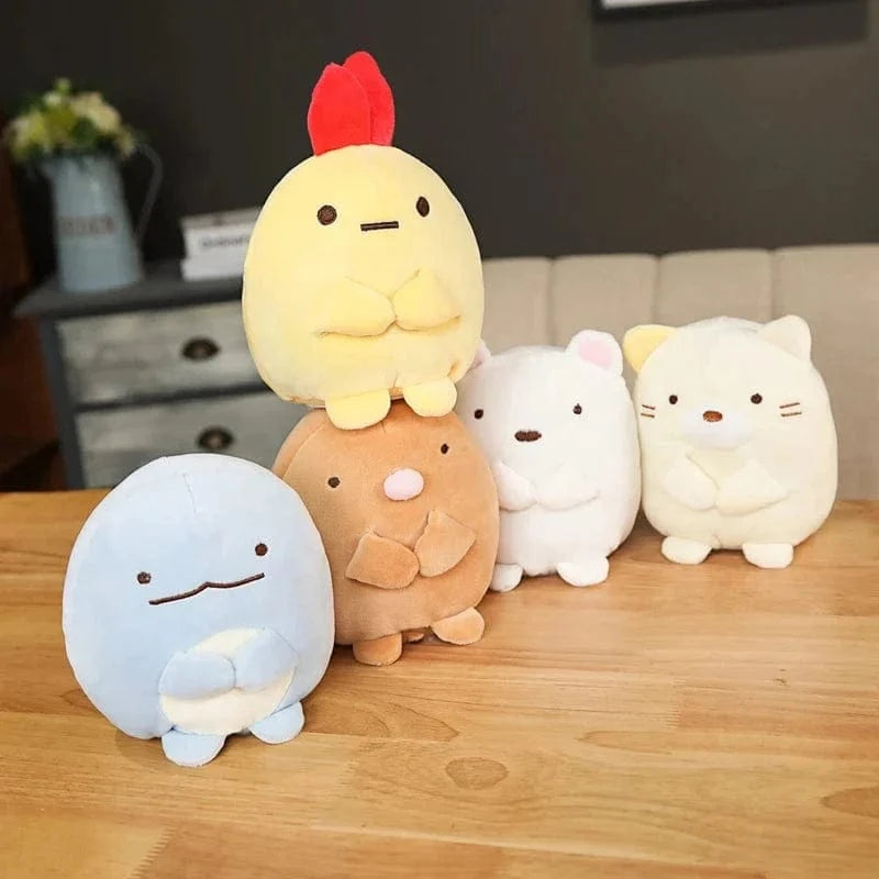 Peluche squishmallow petit chat jaune