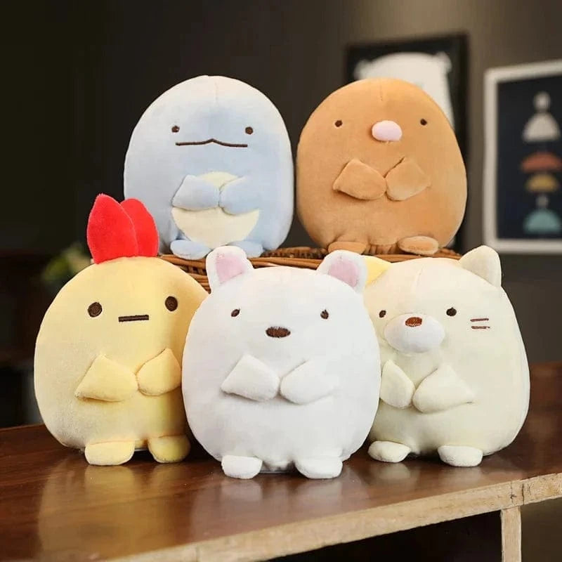 Peluche Squishmallow petite taupe marron