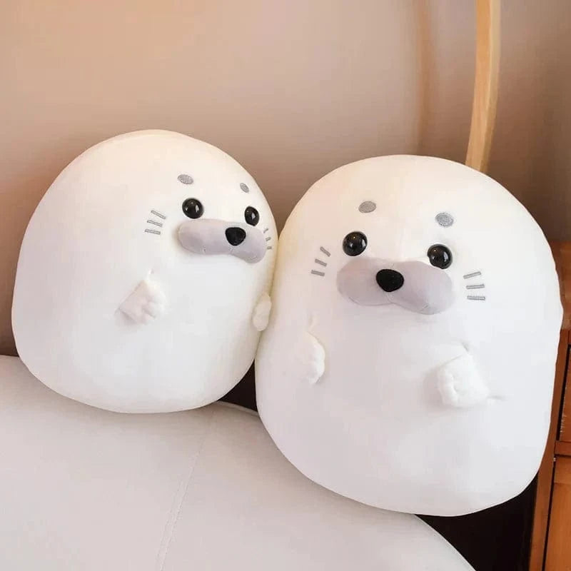 Peluche squishmallow phoque coloré