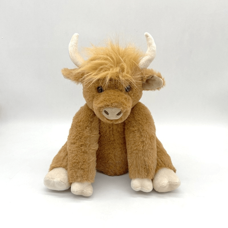 Peluche vache des highlands
