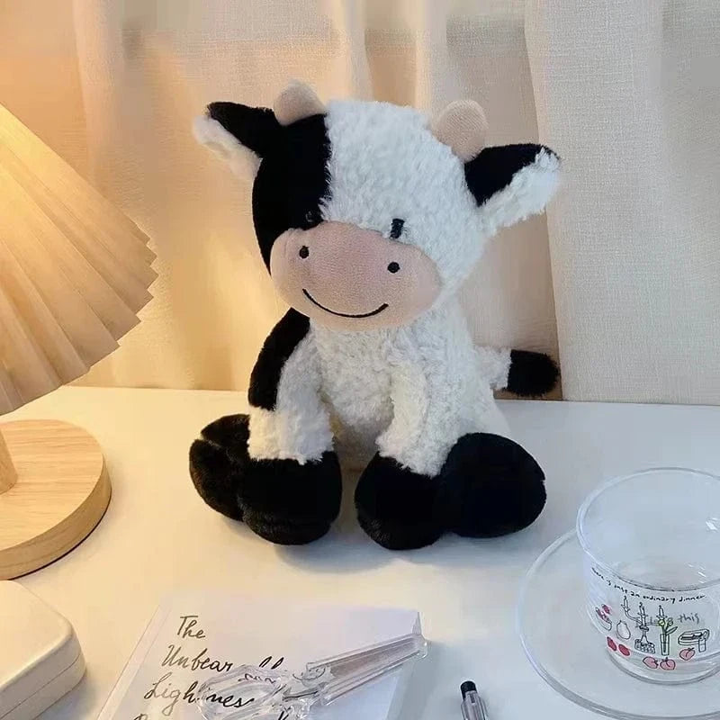 Peluche Vache Mignonne Assis