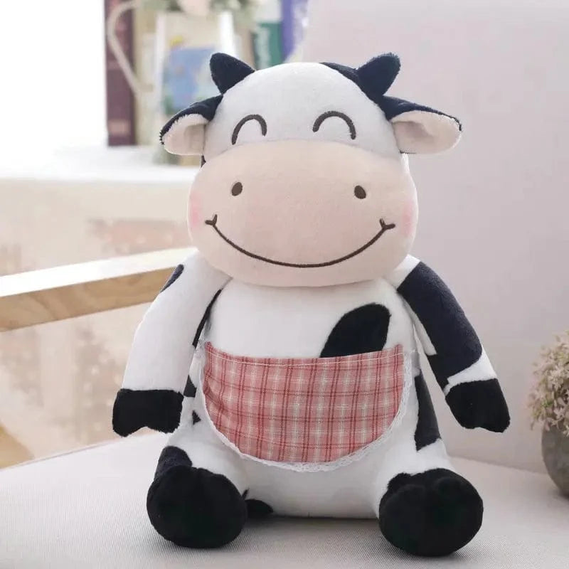 Peluche Vache Suisse Rose 1 / 35 cm