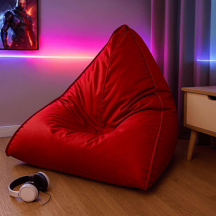 Pouf Poire XXL 105x100x85 – Grand confort moderne pour adultes