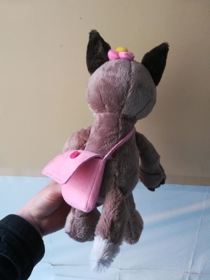 Sac a Dos Peluche Loup - LoupPlume™