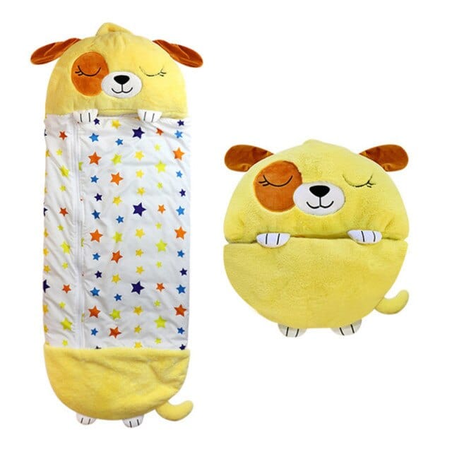 Sweety Dodo™ | Peluche Sac de Couchage Chien Jaune