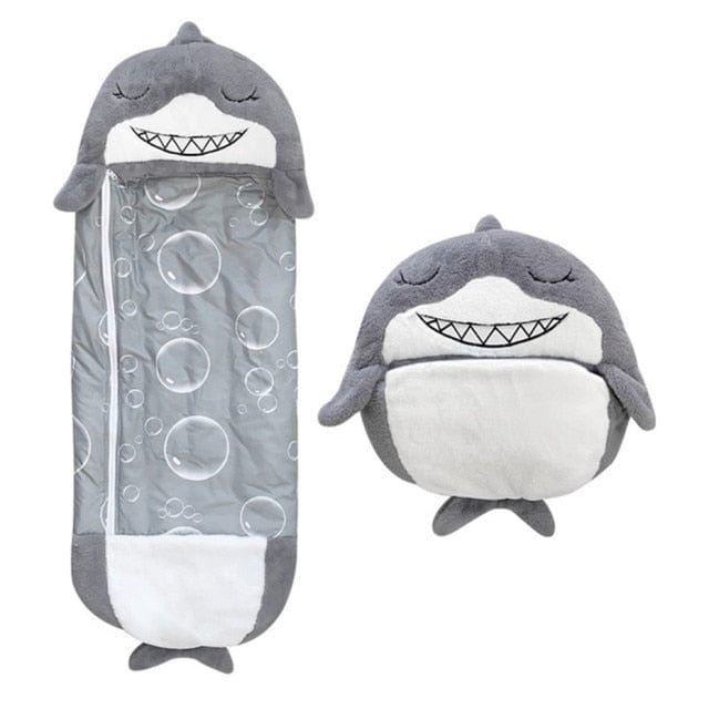 Sweety Dodo™ | Peluche Sac de Couchage Requin Gris