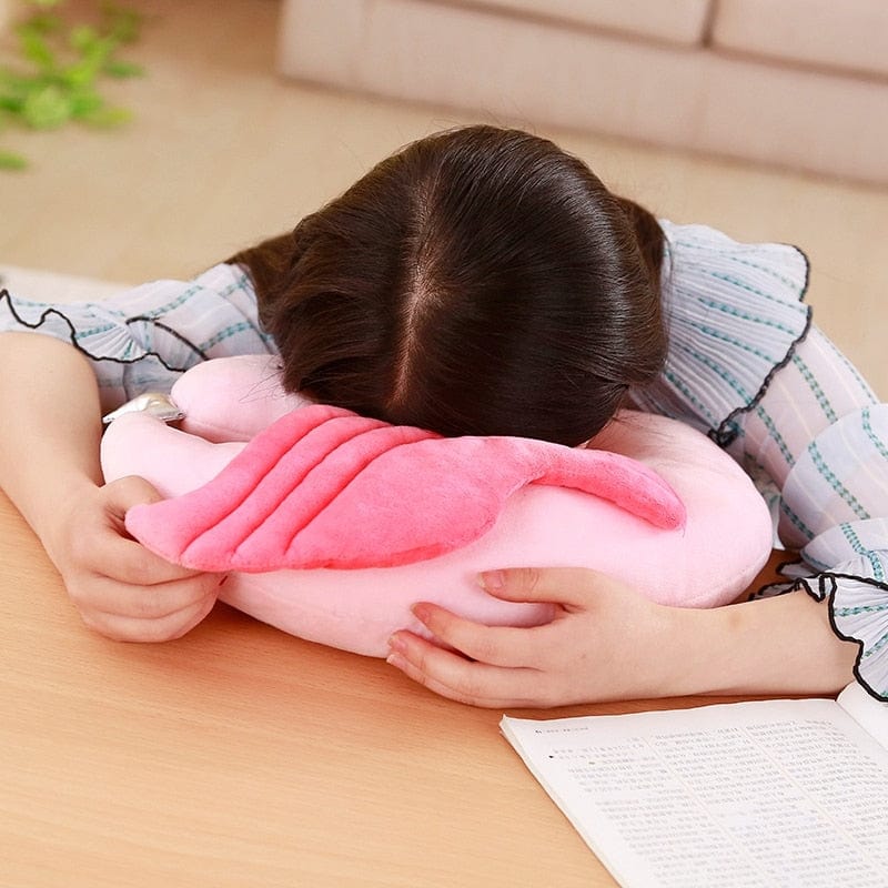 Tête De Flamant Rose Peluche - Oreiller™