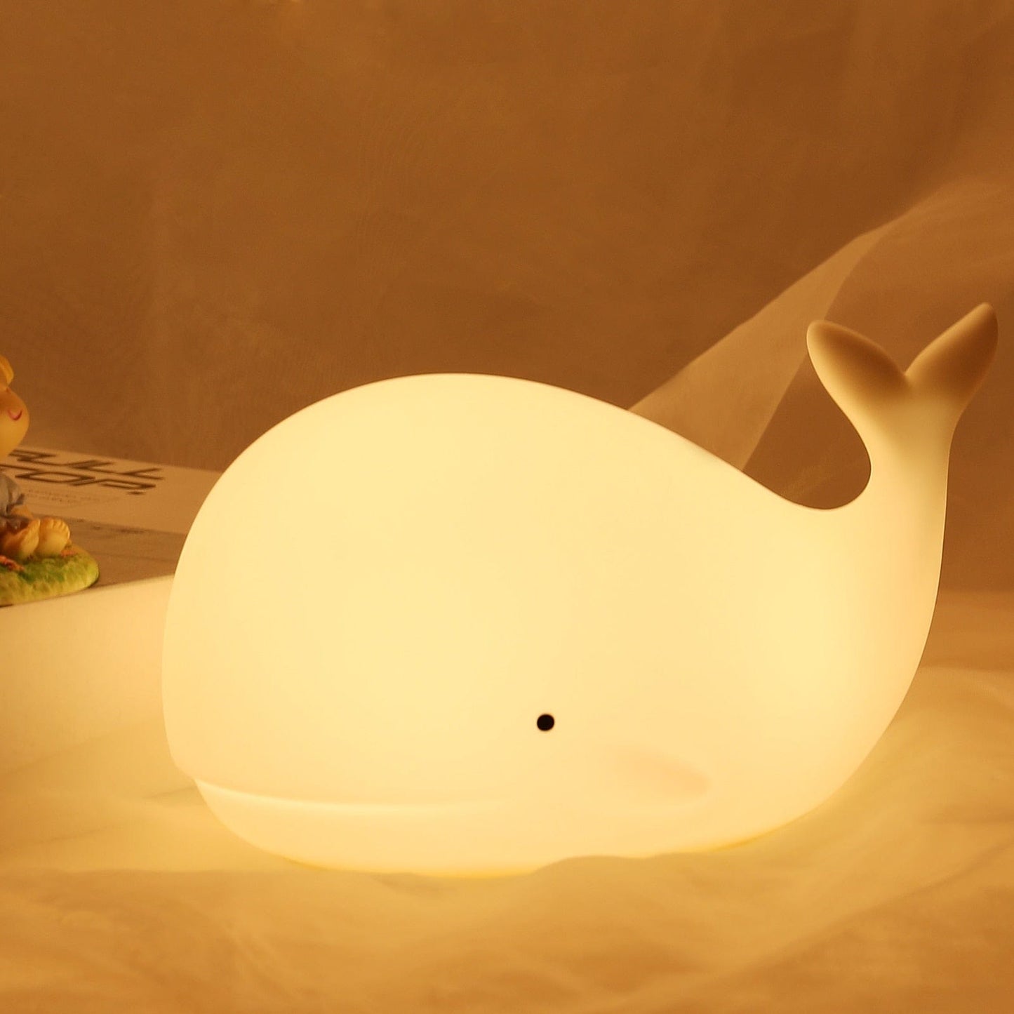 Veilleuse Peluche Baleine