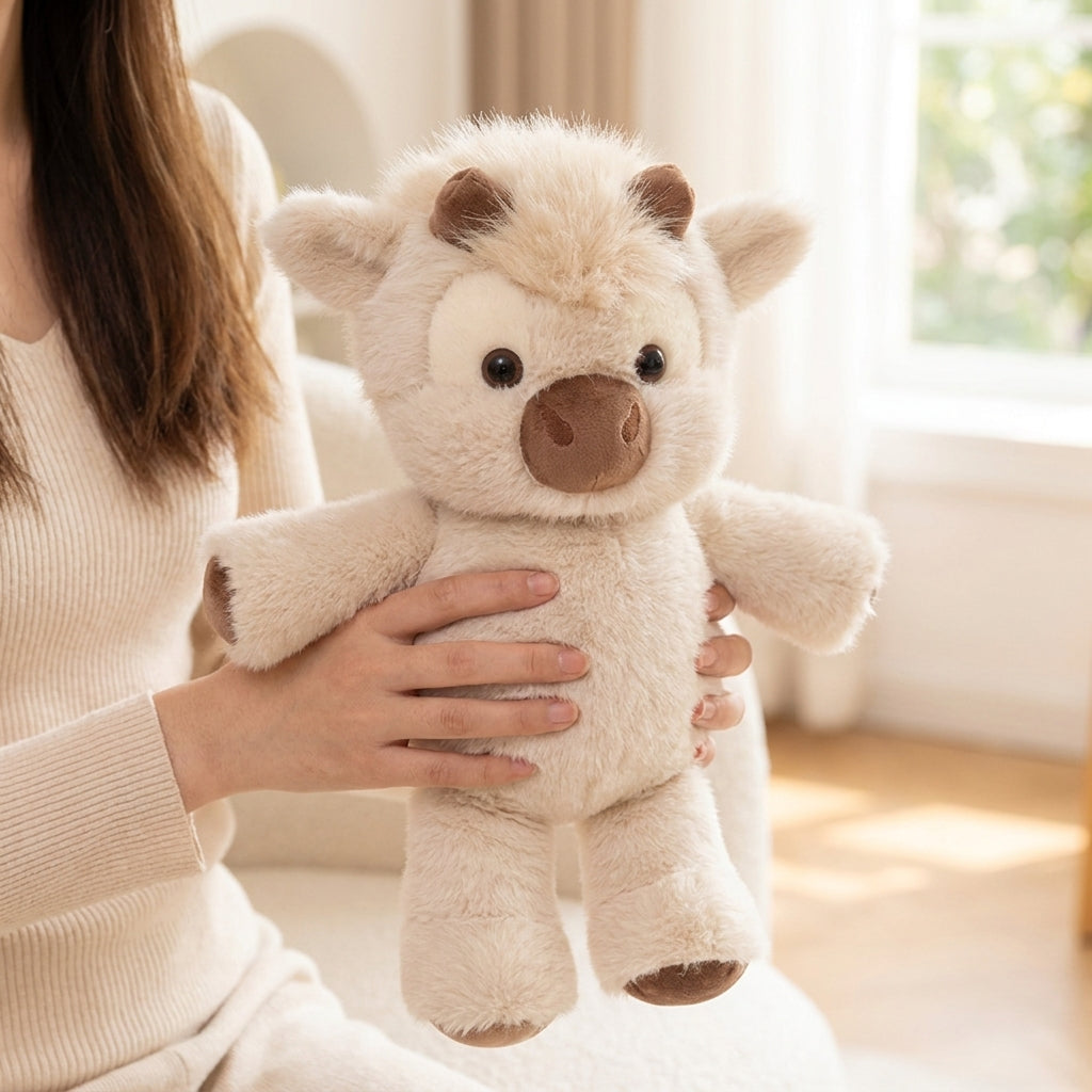 Peluche Vache qui Court – Interactive & Sans Pile