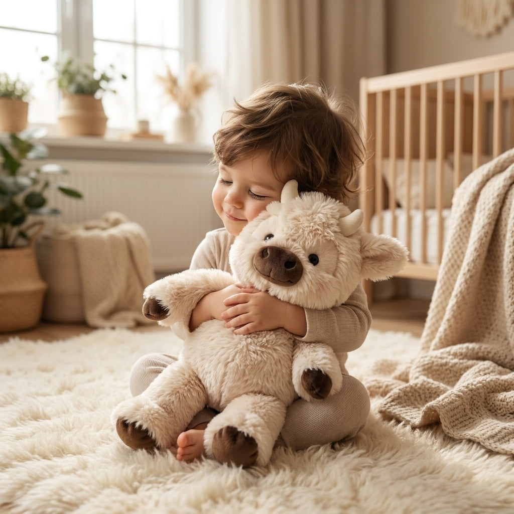 Peluche Vache qui Court – Interactive & Sans Pile