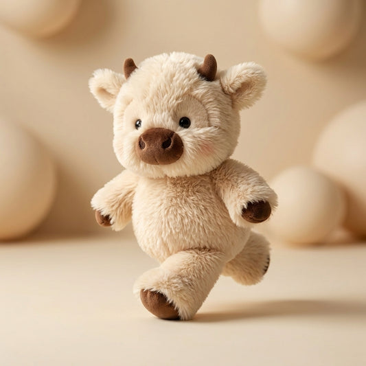 Peluche Vache qui Court – Interactive & Sans Pile