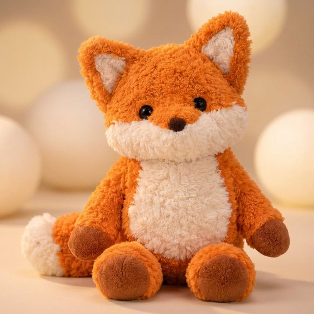Peluche Panda Roux & Renard qui Court – Édition Duo
