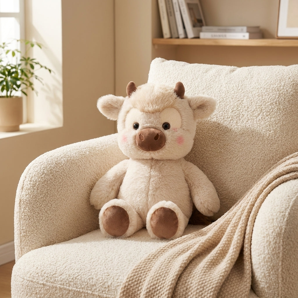 Peluche Vache qui Court – Interactive & Sans Pile