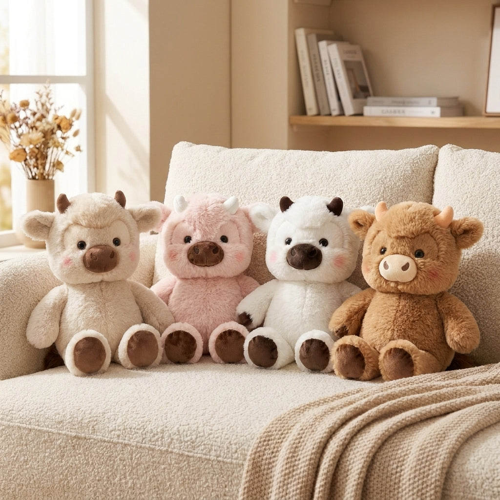 Peluche Vache qui Court – Interactive & Sans Pile