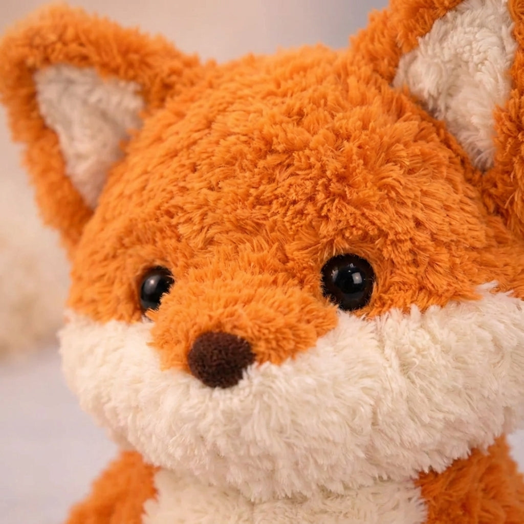 Peluche Panda Roux & Renard qui Court – Édition Duo