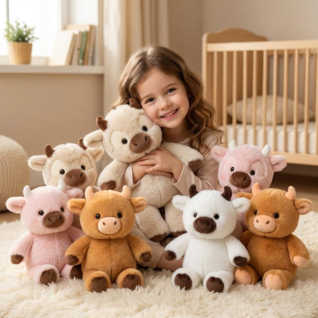 Peluche Vache qui Court – Interactive & Sans Pile