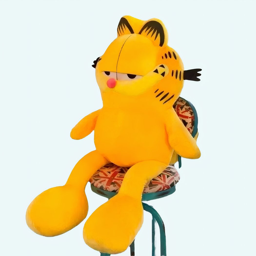 Peluche géante Garfield