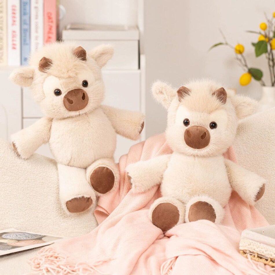 Peluche Vache qui Court – Interactive & Sans Pile