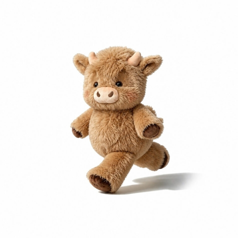 Peluche Vache qui Court – Interactive & Sans Pile