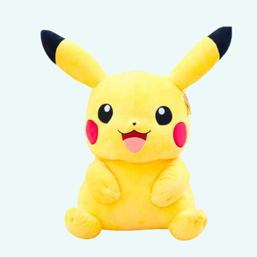 Peluche Pikachu trop heureux