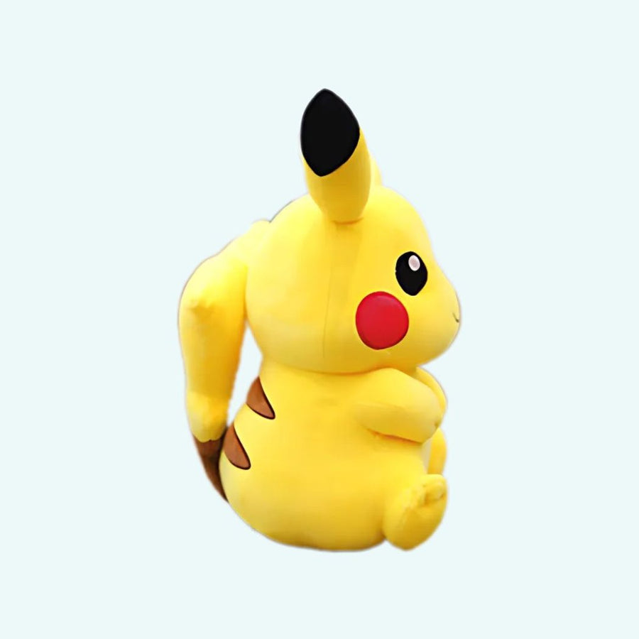 Peluche Pikachu trop heureux