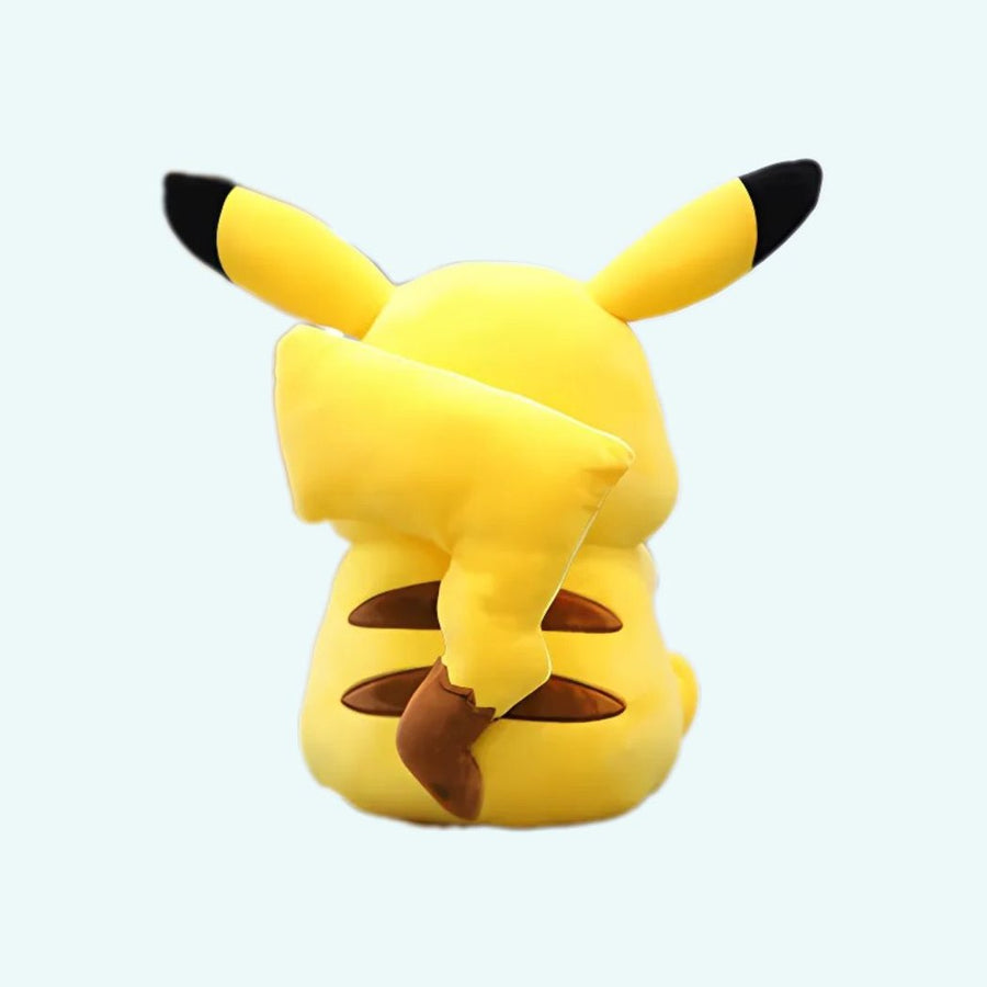 Peluche Pikachu trop heureux