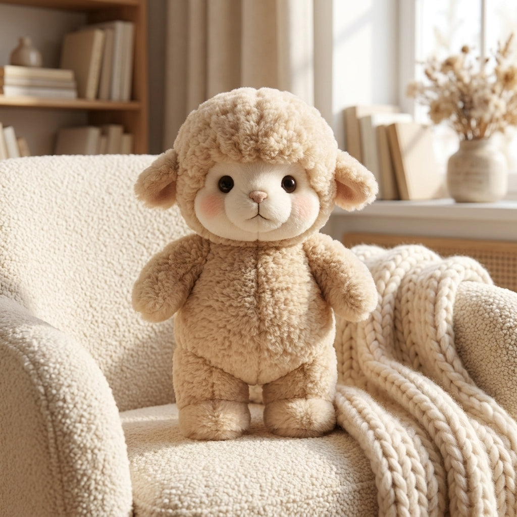 Peluche Animaux qui Court – Panda, Chiot, Agneau, Cochon