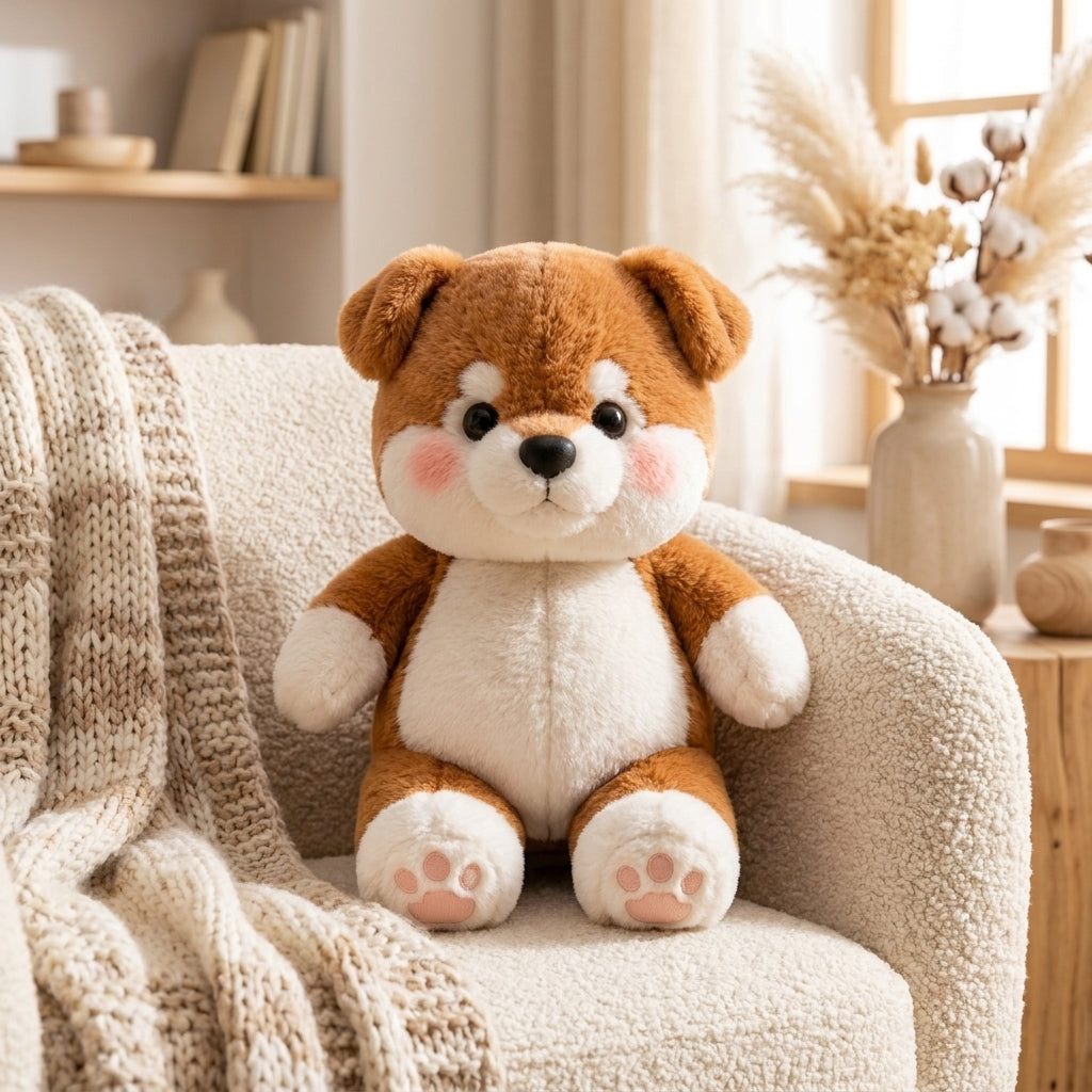 Peluche Animaux qui Court – Panda, Chiot, Agneau, Cochon