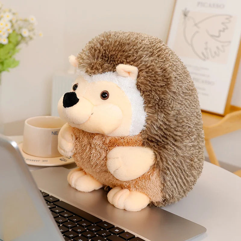 Peluche Hérisson Assis XXL | Peluche rigolote kawaii | Décoration enfant et cadeau original