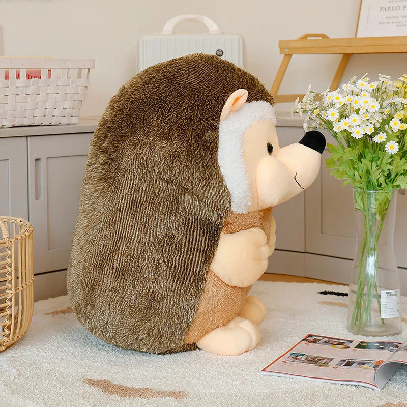 Peluche Hérisson Assis XXL | Peluche rigolote kawaii | Décoration enfant et cadeau original