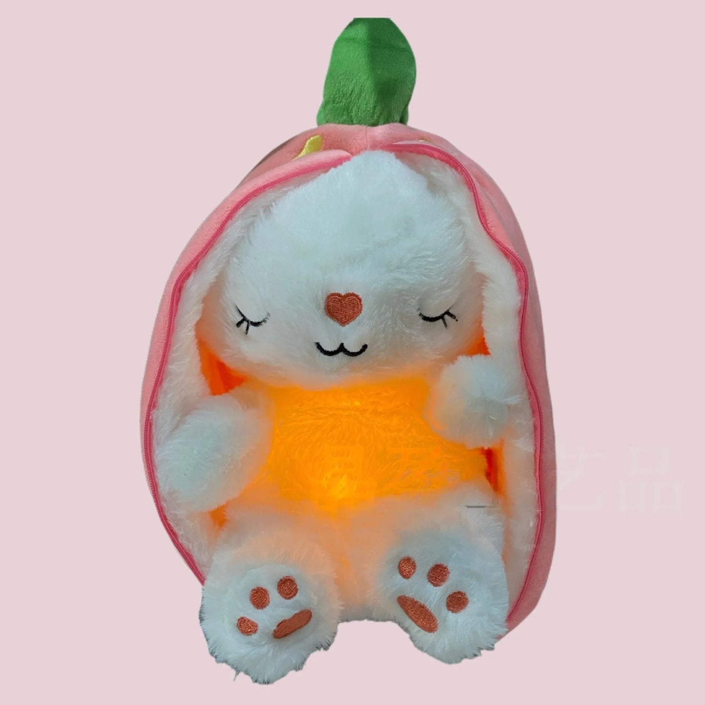 Peluche qui respire lumineuse — 4 modes et berceuse