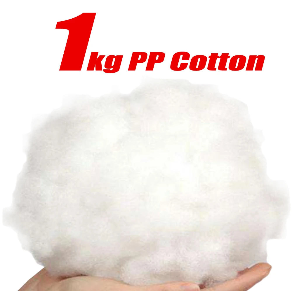 Ouate de Remplissage Premium 7D – Coton PP Ultra-Doux (1 kg)