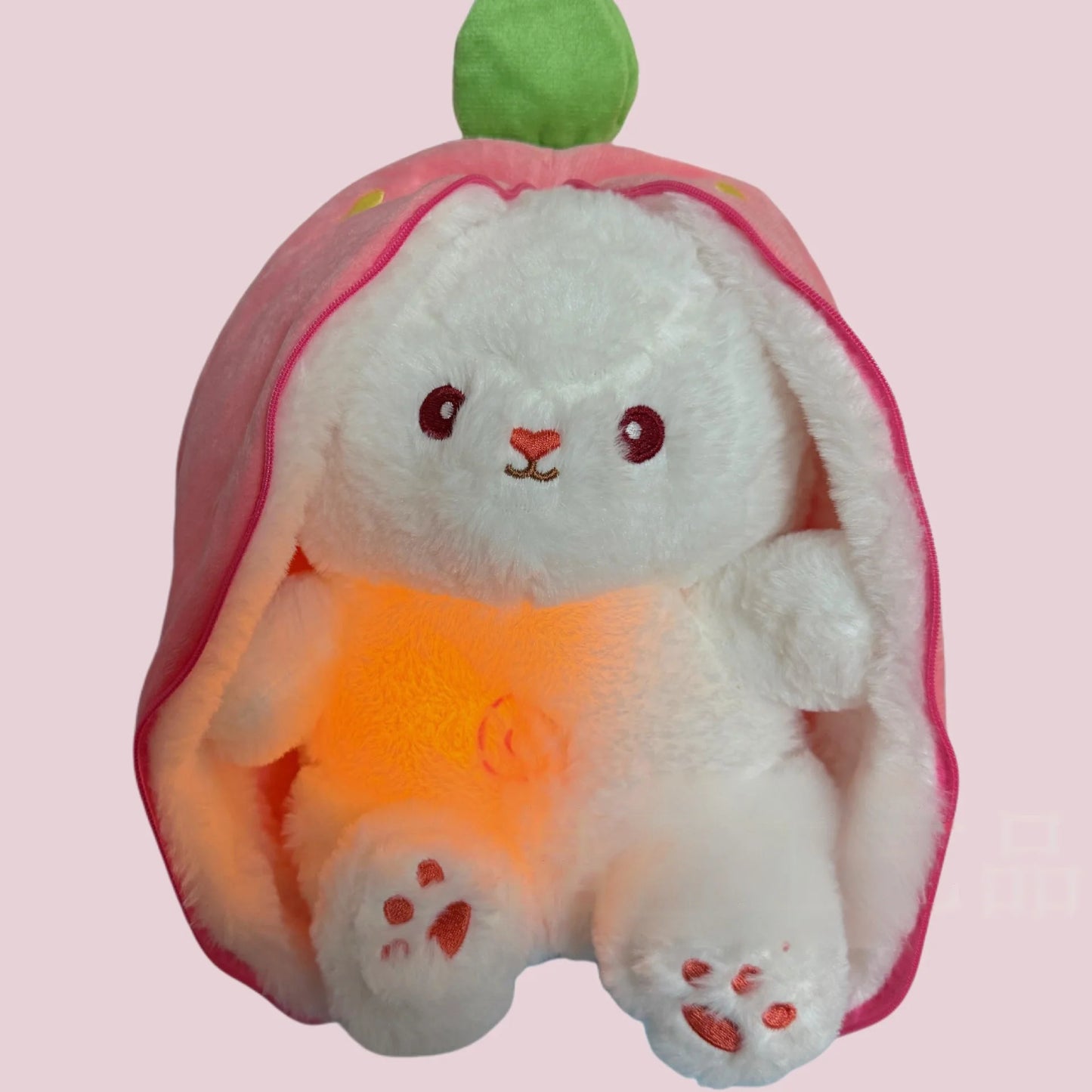 Peluche qui respire lumineuse — 4 modes et berceuse