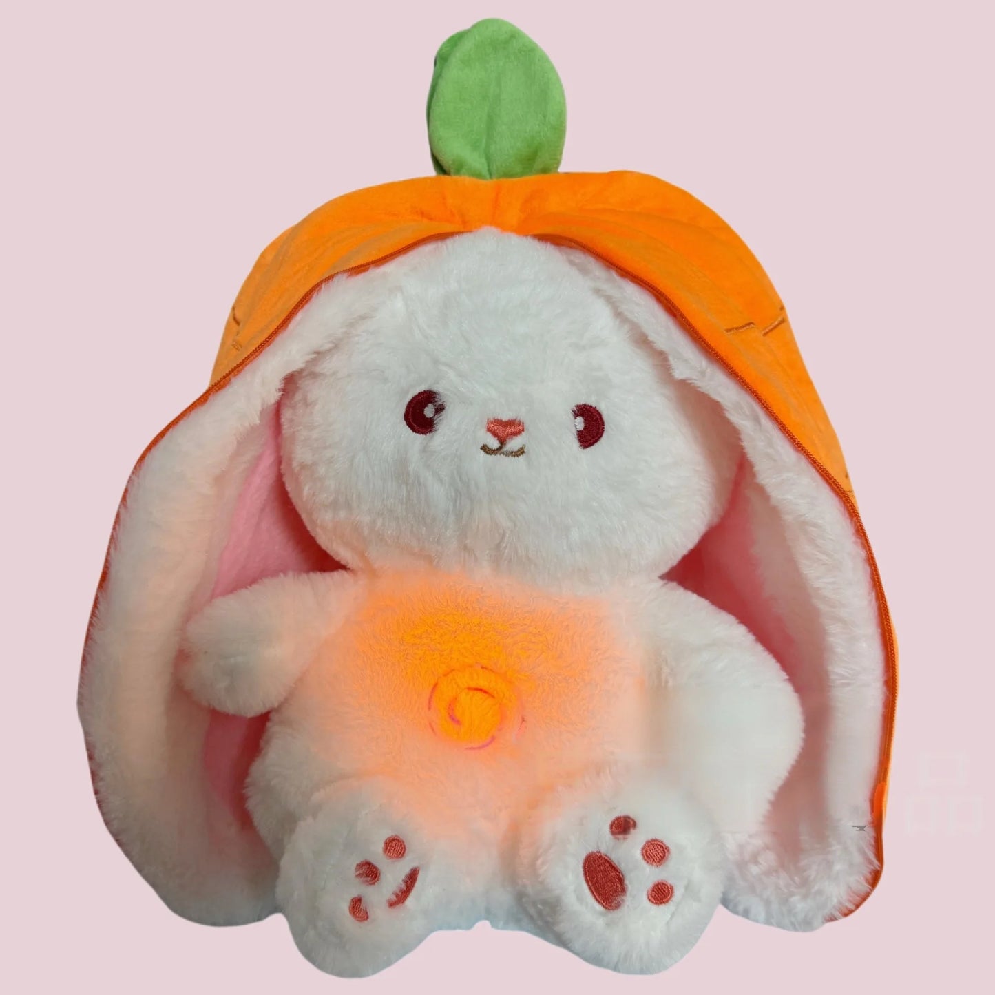Peluche qui respire lumineuse — 4 modes et berceuse