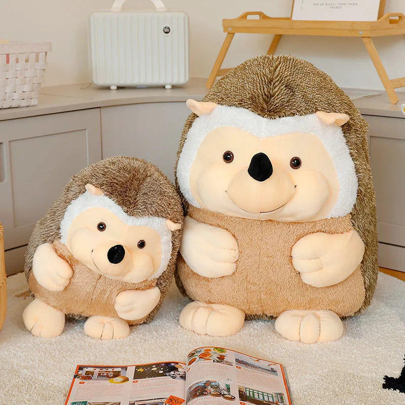 Peluche Hérisson Assis XXL | Peluche rigolote kawaii | Décoration enfant et cadeau original