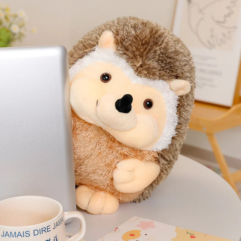 Peluche Hérisson Assis XXL | Peluche rigolote kawaii | Décoration enfant et cadeau original
