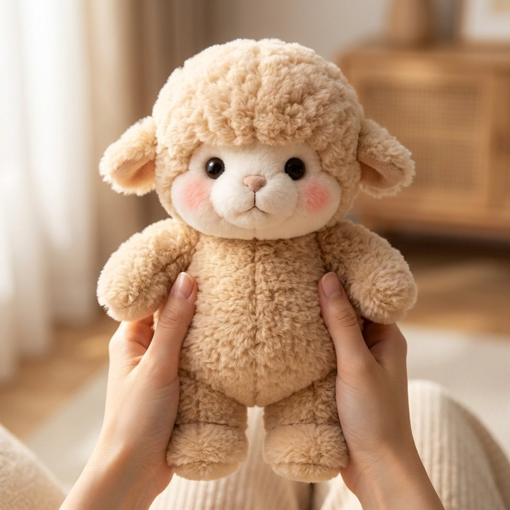 Peluche Animaux qui Court – Panda, Chiot, Agneau, Cochon