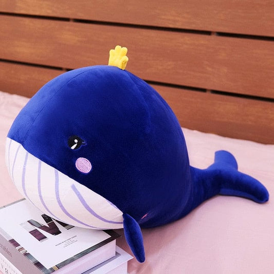 Baleine jouet en coussin parfait pour câlins