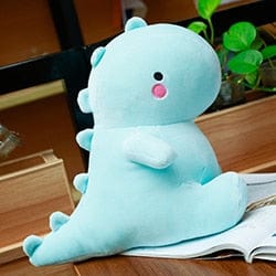Bébé dinosaure doux et chou aux joues roses