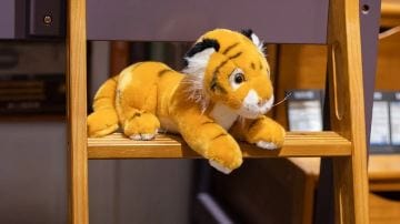 Bébé tigre en peluche adorable à adopter